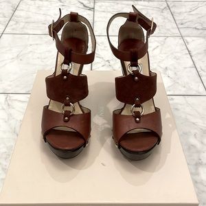 Jimmy Choo stacked heel Sandals